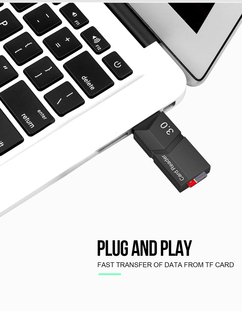 Usb 3.0 / 2.0 Flash TF Memory Card Reader / Micro Mini SD Card Adapter / 2 in 1 USB Card Reader for Micro Card SD Cards