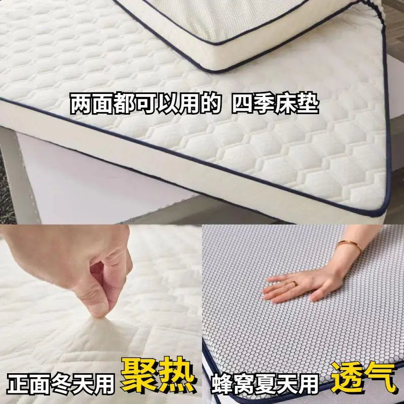 Latex mattress home hotel cushion thickened dormitory single double student tatami mattress, fashion sponge mats