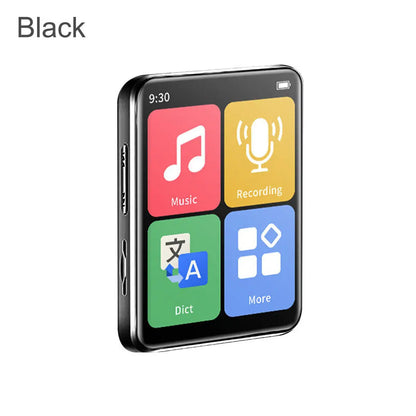 2024 New Portable MP4 MP3 Player Bluetooth 5.0 Clip Mini Walkman Student Full Touch Screen Sport Lossless HIFI Music FM Radio