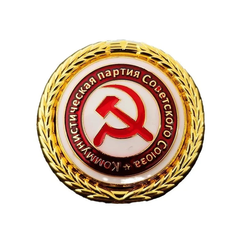 Soviet Union Badge Brooch Pin Medal Emblem High Quality Commemorative Medal Christmas Lucky Gifts ﻿