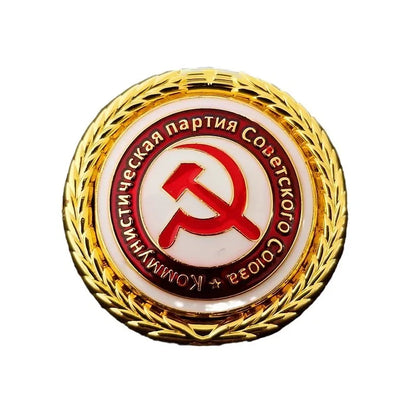 Soviet Union Badge Brooch Pin Medal Emblem High Quality Commemorative Medal Christmas Lucky Gifts ﻿
