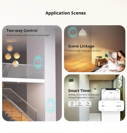 SONOFF ZBMINI-L2 Zigbee DIY Mini Smart Switch Module No Neutral Wire Required Switch Work With Alexa Google Alice Smartthing