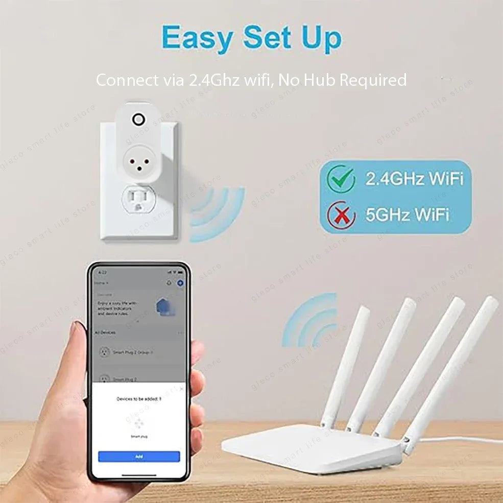 16A Israel Plug Tuya Smart Wifi Power Plug Wireless Socket Outlet Work with Alexa Google Home Assistant Smart Life APP