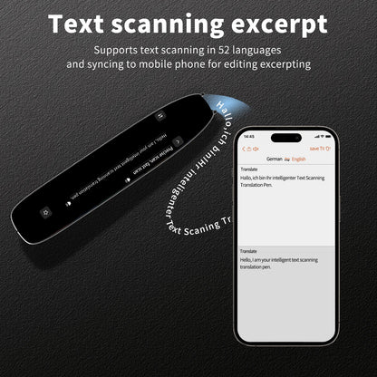 Translation Pen for Dyslexia Scanner Reading Pen 142 Text to Speech Smart Recording Pen Voice Wireless Text Extract Translator