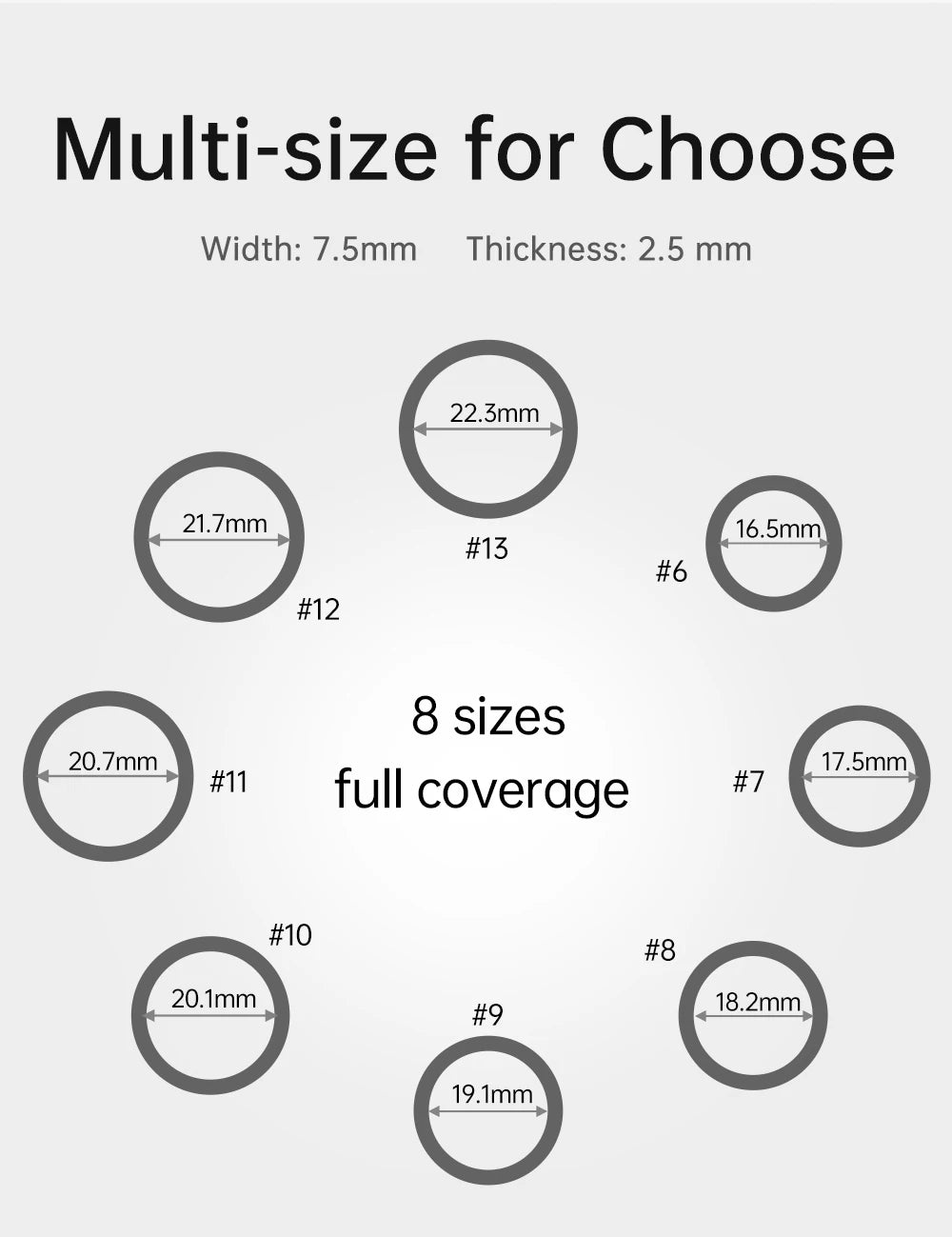 2026 Health Monitoring Smart Ring, Continuous Heart Rate Blood Oxygen Sleep Tracker, Silent Vibration Notification Smart Ring