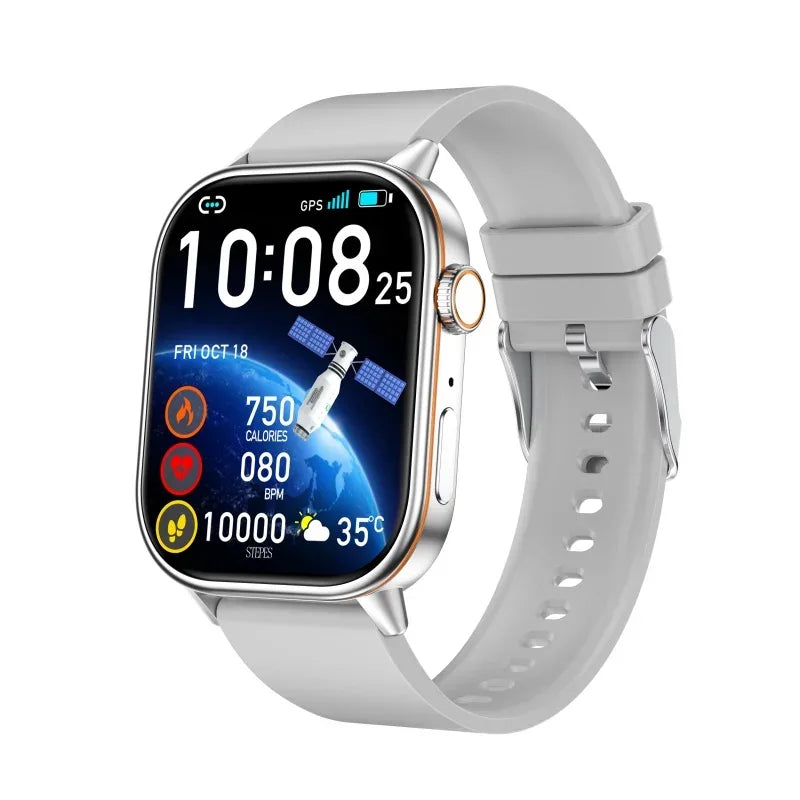 BWSMRIG New Men Smart Watch IP68 Waterproof Bluetooth call  Heart Rate Sleep Monitoring Sport Fitness Smartwatch for Android IOS