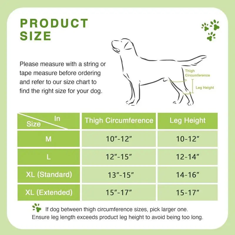 Orthopedic Brace For Dogs Pet Joint Hip Support Brace Adjustable Leg Support For Keeping Animal Joints Warm And Stable