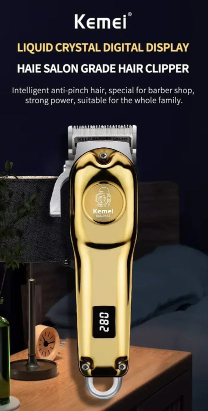 Kemei Professional Electric Hair Clippers Beard Clipper Rechargeable Men's Shaver Hair Trimmer KM-2628 KM-678 KM-2024 Clipper