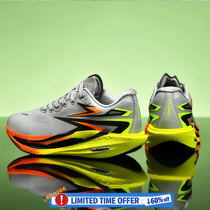 Men's Running Shoes Jogging Breathable Mesh Cushioning Non-Slip Outdoor Casual shoes Couple Trainer Race Sneakers Off-road Shoes