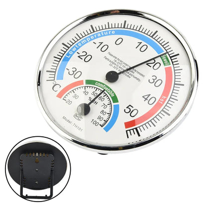 Thermometer Hygrometer Thermo Analog Humidity Temperature Meter Indoor Outdoor Climate Control Garden Thermometer