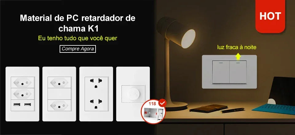 SRAN EU BR AU US standard Dimmer switch and 1 gang switch 16A Wall switch for home improvement tempered glass panel 118*72mm