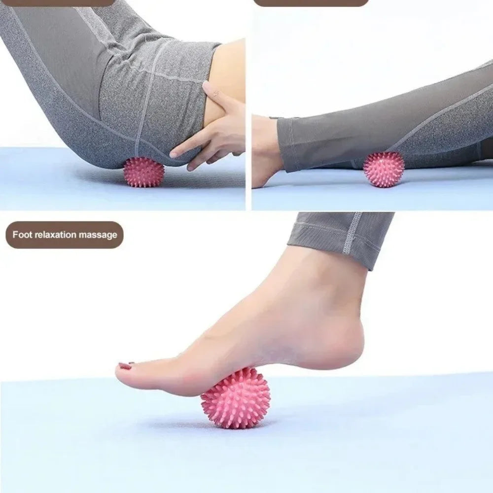 Fascia Ball Raised Point Massage Ball TPR Posture Master Yoga Ball Waist and Back Foot Massage Ball Muscle Relaxation Massage