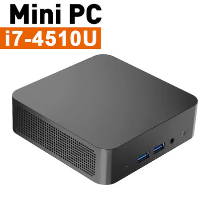 2026 Mini PC Windows 11 Pro Intel Core i7-4510U Minipc Computer 16GB RAM 1TB 2TB SSD WiFi6 USB Portable Mini Desktop PC Office