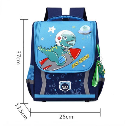 Waterproof Children Primary School Bags Cute Unicorn Rainbow Backpacks Kids Cartoon Animal Dinasour Shcoolbags for Kindergarten