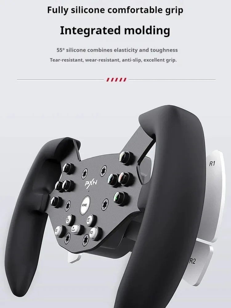 New PXN W V10-F Formula F1 Gaming Steering Wheel Racing Disk Adapted to V10/V10Pro Steering Wheel Racing Man Gifts pxn w v10-f