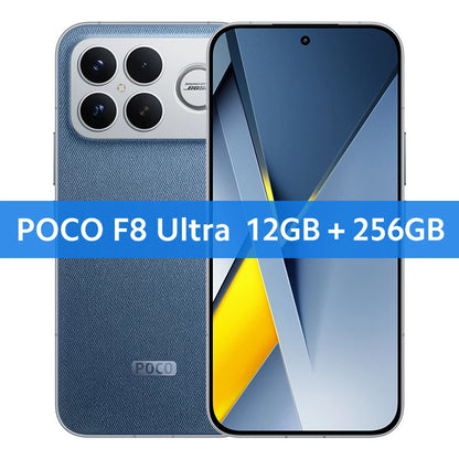 Global Version POCO F8 Ultra NFC 50MP camera 6.9" 120Hz display 6500mAh battery Smartphone Snapdragon 8 Elite Gen 5