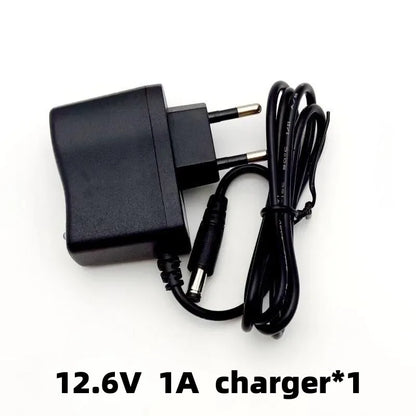 18650 12V 20000mah 3s2p Capacity DC 12.6v 20Ah Portable Rechargeable Li-ion Battery for fishing lights