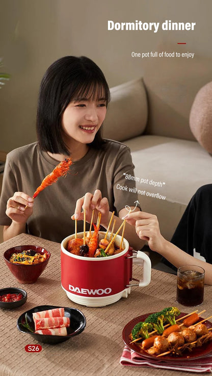 Multifunctional Electric Cooker Handle Foldable Electric Cooker