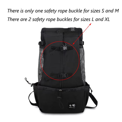 Travel Riding Driving Pet Carrier Backpack Carring Supplies for Medium Large Dogs Camouflage Big Dog Bags Samoyed Labrador Corgi
