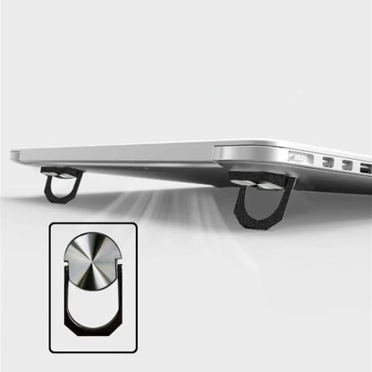 Self-Adhesive Mini Foldable Laptop Stand Invisible Mini Invisible Notebook Holders Colorful Adjustable