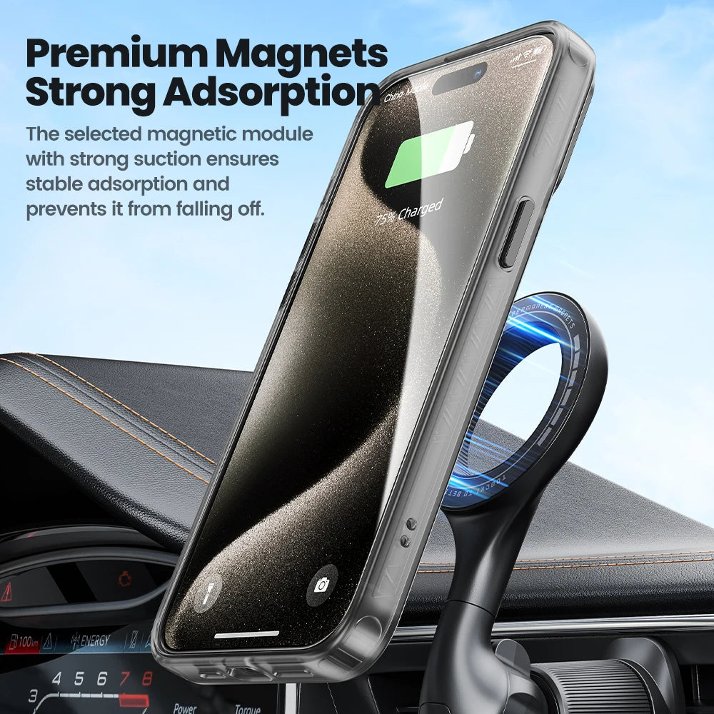 Toocki Magnetic Phone Case For iPhone 15 14 Pro Plus Wireless Charging Cover For iPhone 13 12 Pro Max Shockproof Protective Case