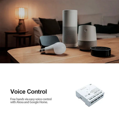 Tuya Smart Home 4CH Relay Module AC/DC 7-32V AC 220V 10A Wifi Switch 4 Channels RF433 Receiver Work With Vioce Alexa Google Home