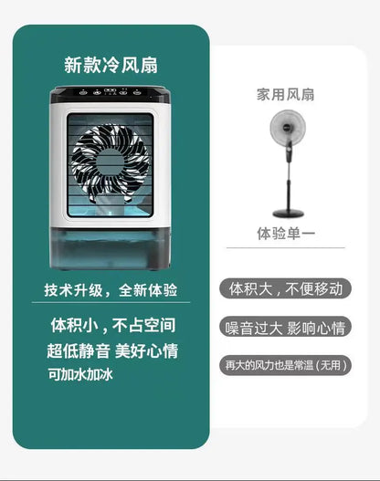 Super strong fan dormitory mini electric fan office small mobile air cooler