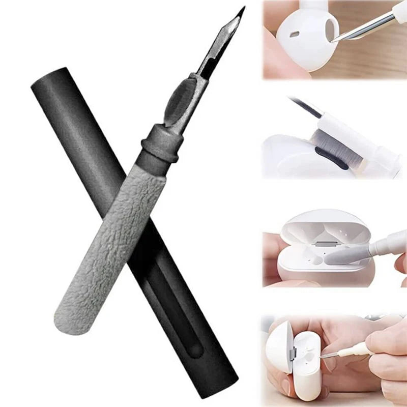 Headphone Cleaning Pens Bluetooth Earphone Cleaning Tools Multifunctional Phone PC Screen Keyboard Integrated Cleaning Brush Kit