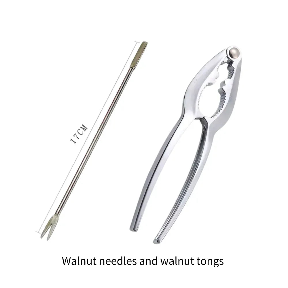 Crab pincers, crab-eating tools, crab needles, crab opening, hairy crab pincers, crab peeling, crab removal, walnut pincers