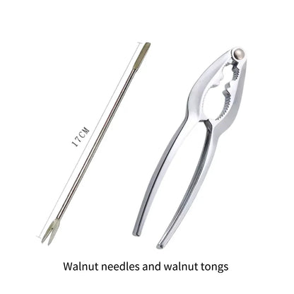 Crab pincers, crab-eating tools, crab needles, crab opening, hairy crab pincers, crab peeling, crab removal, walnut pincers