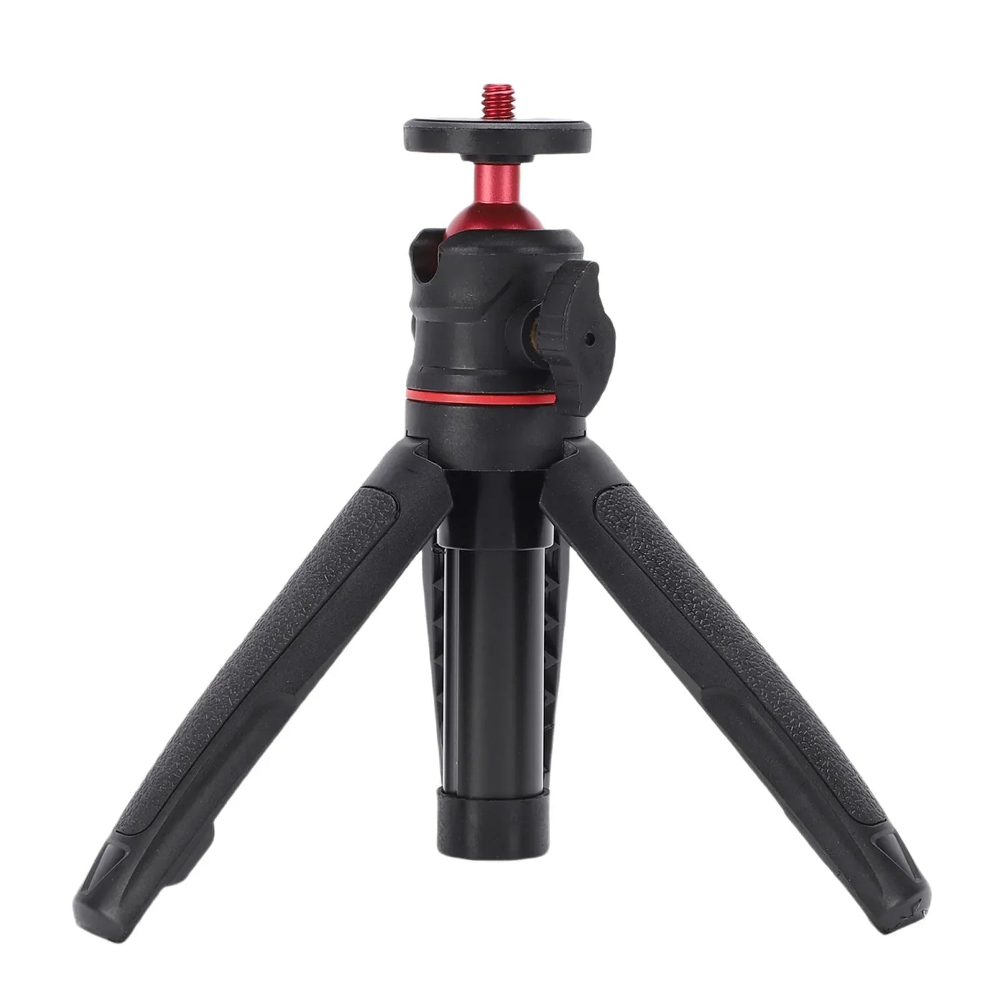 Desktop Camera Tripod with 360 Degree Rotating Ball Head Extendable Portable Selfie Stick Tripod for Smartphone Action Cameras