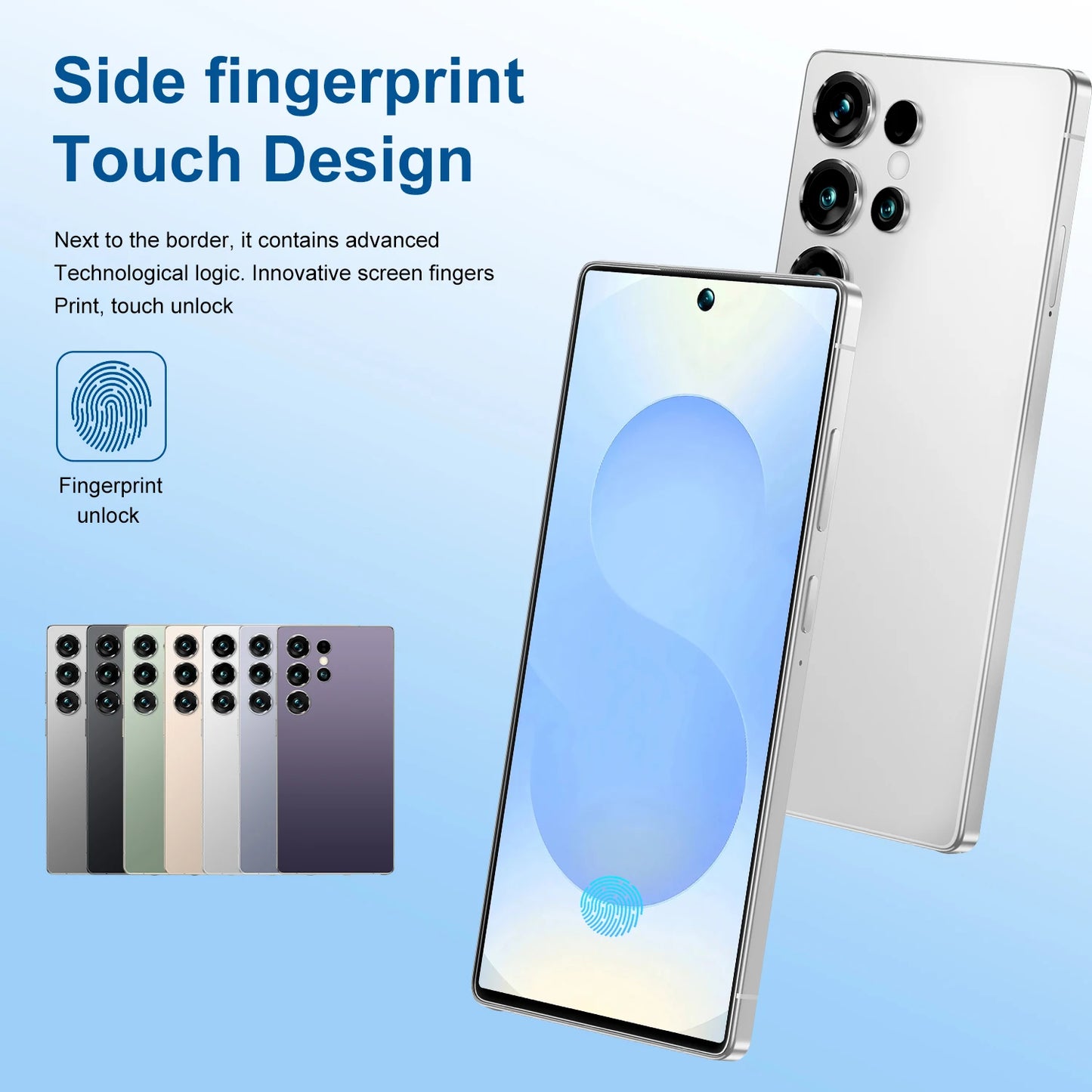 2026 Hot High Quality S28 Ultra Original Intelligent 4G 5G Dual Card Dual Standby System Global Version 8000mAh Battery Arrival