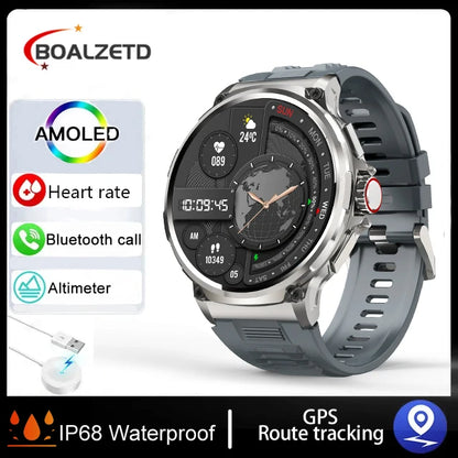 New 1.85-inch Ultra HD SmartWatch GPS Track Bluetooth Call 710 Mah Large Battery Sports Fitness smartwatch 2026 clock Gift Hot