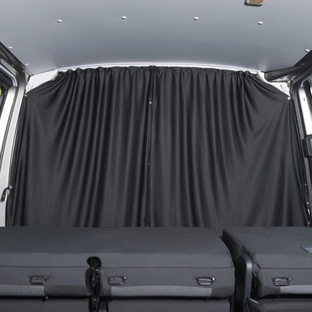 A Set CAB DIVIDER Blackout Curtain For Fiat Ducato VW T5 T6 Ford Transit Sprinter High Roof Motorhome Caravan Campervan