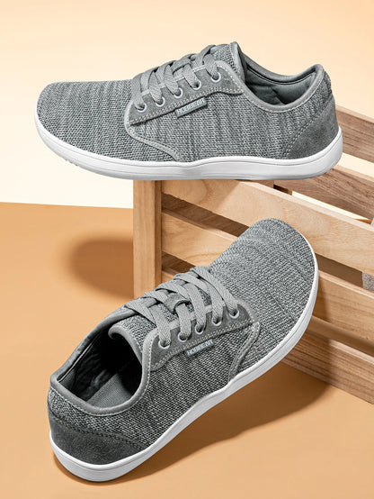 HOBIBEAR Minimalist Barefoot Shoes Unisex Wide Toe Zero Drop Walking Sneakers Mesh Lightweight Breathable Shoes