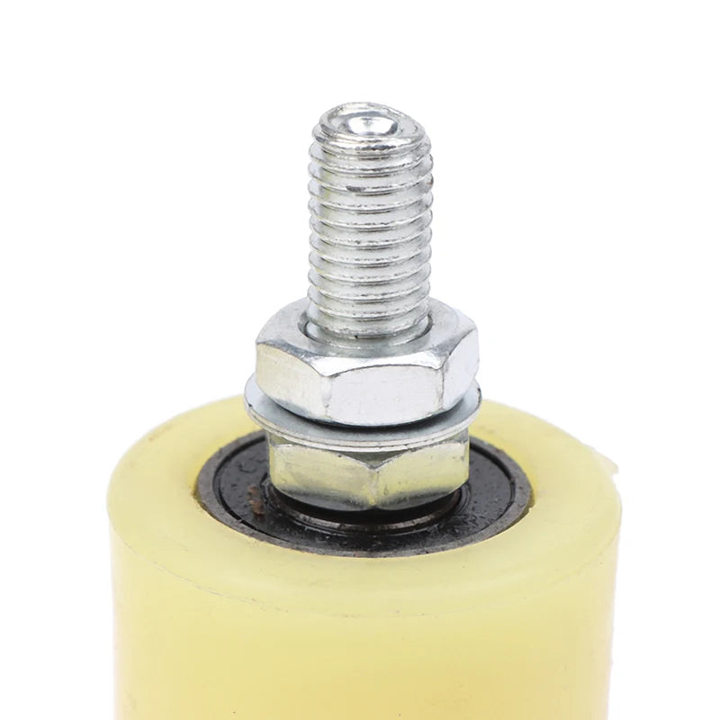 1pc Thickened Bearing Nylon Guide Roller Gate Wheels - Sliding Or Cantilever Gates Positioning Guide Translation Door Wheel