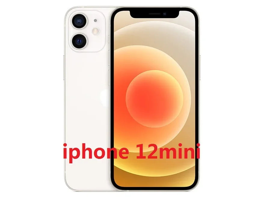 Original iPhone 12 Mini 5G Mobile phone 4GB&64/128/256GB IOS A14  5.4'' Dual 12MP APPLE used Cellphone iphone12mini Face ID NFC