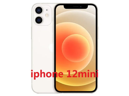 Original iPhone 12 Mini 5G Mobile phone 4GB&64/128/256GB IOS A14  5.4'' Dual 12MP APPLE used Cellphone iphone12mini Face ID NFC