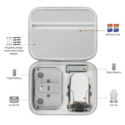 Shoulder Bag for DJI Mini 2 Waterproof Storage Bag Travel Protective Handbag for DJI Mini 2 SE/Mini 4K Case Drone Accessories