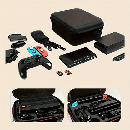 Hard Shell Carrying Bag For Switch Console & Accessories&Game console storage bag，Large Carrying Case For Switch/ OLED