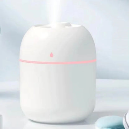 250ML USB Mini Air Humidifier Aroma Essential Oil Diffuser For Home Car Ultrasonic Mute Mist Maker Diffuser with LED Color Lamp
