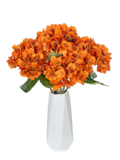 Artificial Flowers 1 Bundle Silk Hydrangea Wedding Decorative Bridal Accessories Clearance Festival Decor Vases Home Diy Bouquet