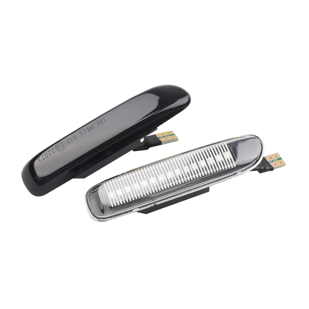 Sequential Flashing LED Turn Signal Side Marker Light For BMW 3 Series E46 Sedan Coupe Wagon Convertible 1997-2001