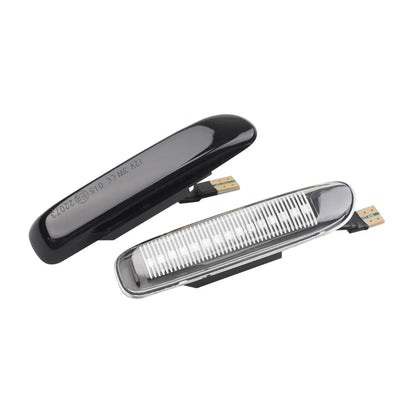 Sequential Flashing LED Turn Signal Side Marker Light For BMW 3 Series E46 Sedan Coupe Wagon Convertible 1997-2001