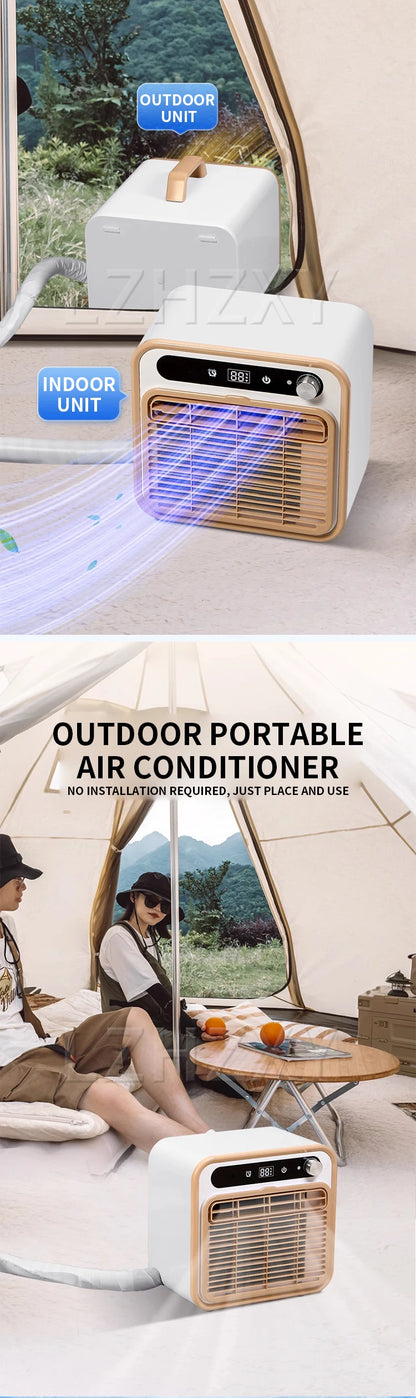 1500W New Split Mobile Air Conditioner Portable Installation-free Camping Tent Air Conditioner Parking Air Conditioner