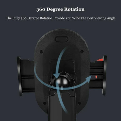 Universal Sucker Car Phone Holder 360° Rotation Windshield & Dashboard Mount Mobile Cell Support Bracket for Smartphones