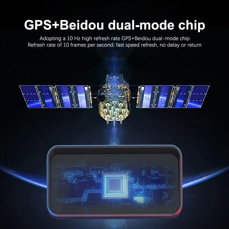 XIAOMI New HUD Head Up Display Digital New In-vehicle Speedometer Speed Mete GPS Compass Multifunctional Car Windshield Project