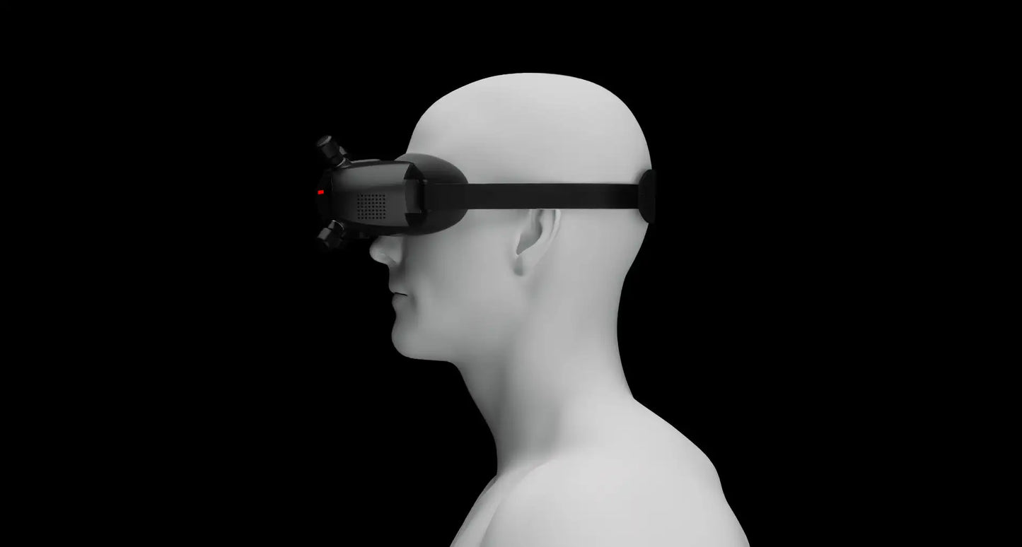 Walksnail Avatar HD Goggles X With Avatar HD Pro Kit (Dual Antennas Version) And GM3 Gimbal Head Tracking For FPV s
