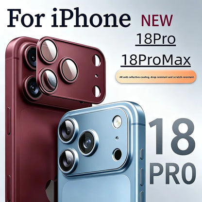 3/2/1 Pcs Matte Protective Film For iPhone 18 17 Pro Max 18 Pro Lens Full Coverage Ultra-Thin Camera Protector Drop Metal Frame