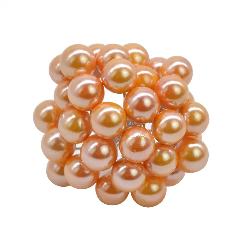 50Pcs/lot Mini Artificial Flower Fruit Stamens Cherry Christmas Plastic Pearl Berries for Wedding DIY Gift Box Decorated Wreaths